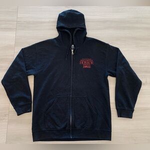 Halloween Horror Nights Hoodie 2022 Michael Myers Never Go Alone Sz Md
